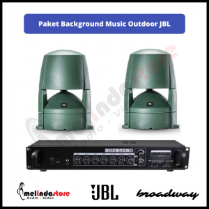 Paket Background Music Outdoor Speaker JBL - 2 Speaker B
